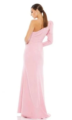 Ieena Duggal - 26592I Puff Long Sleeve One Shoulder Gown 15 Ieena Duggal - 26592I Puff Long Sleeve One Shoulder Gown