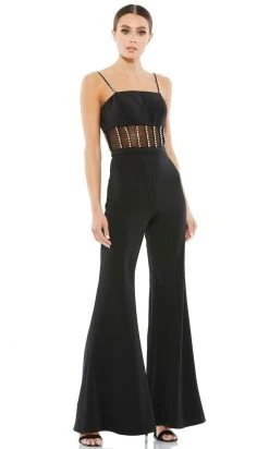 Ieena Duggal 26601 - Square Formal Jumpsuit | Couture Candy