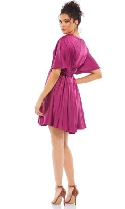 Ieena Duggal 26605 - Kimono-Styled Cocktail Dress 13 Ieena Duggal 26605 - Kimono-Styled Cocktail Dress