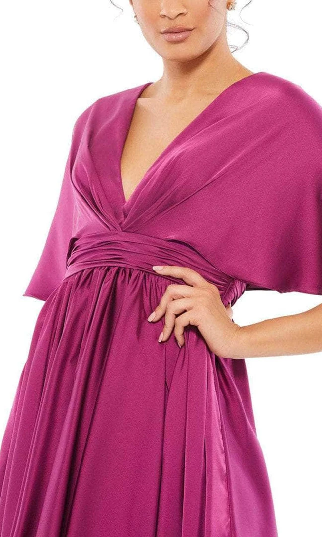 Ieena Duggal 26605 - Kimono-Styled Cocktail Dress 5 Ieena Duggal 26605 - Kimono-Styled Cocktail Dress