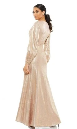 Ieena Duggal - 26650 Pleated Empire Glittered Gown