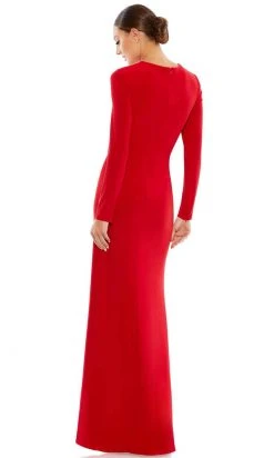 Ieena Duggal 26686 - Long Sleeves Deep V-neck Evening Gown 15 Ieena Duggal 26686 - Long Sleeves Deep V-neck Evening Gown