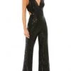 Ieena Duggal 26691 - Side Cutout Jumpsuit 2 Ieena Duggal 26691 - Side Cutout Jumpsuit