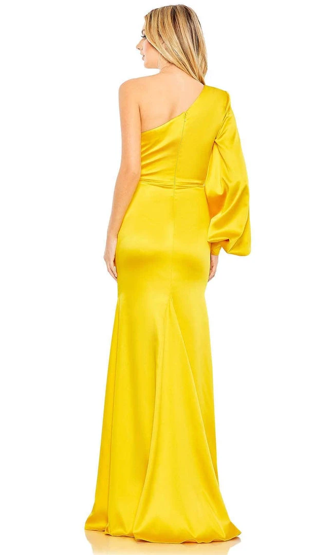 Ieena Duggal 26712 - Asymmetric Long Sleeved Evening Gown 7 Ieena Duggal 26712 - Asymmetric Long Sleeved Evening Gown