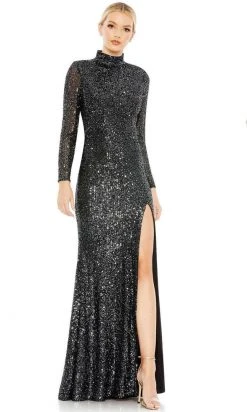 Ieena Duggal 42014 - High Neck Sequin Evening Dress 7 Ieena Duggal 42014 - High Neck Sequin Evening Dress