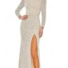 Ieena Duggal 42014 - High Neck Sequin Evening Dress 2 Ieena Duggal 42014 - High Neck Sequin Evening Dress