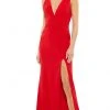 Ieena Duggal - 55703 Pleated Sleeveless Long Gown 2 Ieena Duggal - 55703 Pleated Sleeveless Long Gown