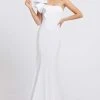 Ieena Duggal - 67156I Ruffled Cap Sleeve Long Mermaid Gown