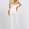 Ieena Duggal - Strapless Sweetheart Fitted Jumpsuit With Jacket 26223I - 1 Pc White In Size 4 Available Mac Duggal 2 Ieena Duggal - Strapless Sweetheart Fitted Jumpsuit With Jacket 26223I - 1 Pc White In Size 4 Available Mac Duggal