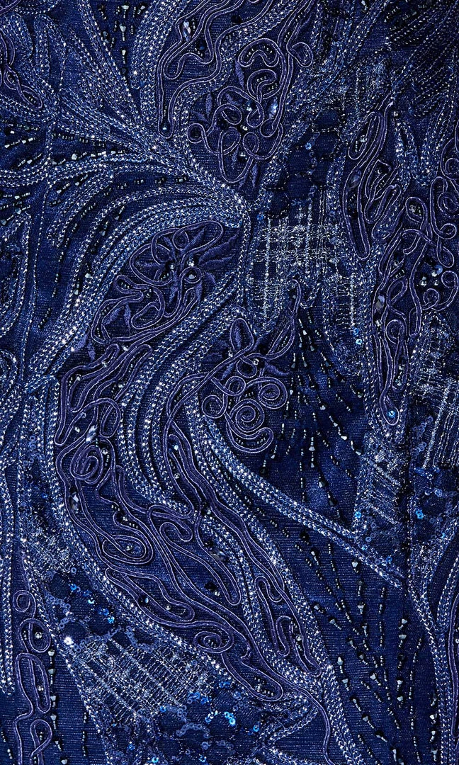 Ivonne D For Mon Cheri Ivonne D 122D64 - Off Shoulder Beaded Evening Gown 6 Ivonne D For Mon Cheri Ivonne D 122D64 - Off Shoulder Beaded Evening Gown