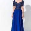 Ivonne D By Mon Cheri - 120D04 Beaded Long A-Line Dress 1 Ivonne D By Mon Cheri - 120D04 Beaded Long A-Line Dress