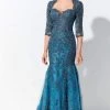 Ivonne D For Mon Cheri Ivonne D By Mon Cheri - 120D05 Queen Anne Embroidered Long Dress 1 Ivonne D For Mon Cheri Ivonne D By Mon Cheri - 120D05 Queen Anne Embroidered Long Dress