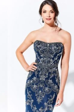 Ivonne D By Mon Cheri - 120D06 Strapless Straight Across Long Dress Ivonne D For Mon Cheri 13 Ivonne D By Mon Cheri - 120D06 Strapless Straight Across Long Dress Ivonne D For Mon Cheri