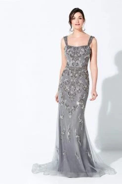 Ivonne D By Mon Cheri - 120D06 Strapless Straight Across Long Dress Ivonne D For Mon Cheri 14 Ivonne D By Mon Cheri - 120D06 Strapless Straight Across Long Dress Ivonne D For Mon Cheri