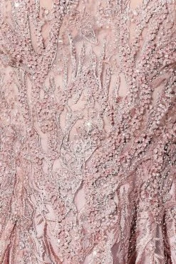 Ivonne D By Mon Cheri - 120D10W Detachable Sleeves Embellished Dress 25 Ivonne D By Mon Cheri - 120D10W Detachable Sleeves Embellished Dress