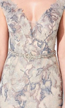 Ivonne D By Mon Cheri - 220D23 Embroidered Sheath Gown Ivonne D For Mon Cheri 10 Ivonne D By Mon Cheri - 220D23 Embroidered Sheath Gown Ivonne D For Mon Cheri