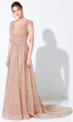 Ivonne D For Mon Cheri Ivonne D By Mon Cheri - 220D37 Illusion Scoop Back Dress 10 Ivonne D For Mon Cheri Ivonne D By Mon Cheri - 220D37 Illusion Scoop Back Dress