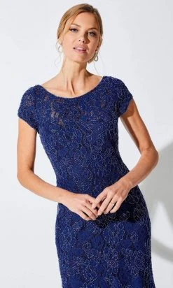 Ivonne D By Mon Cheri - Bateau Fit And Flare Evening Dress 7 Ivonne D By Mon Cheri - Bateau Fit And Flare Evening Dress