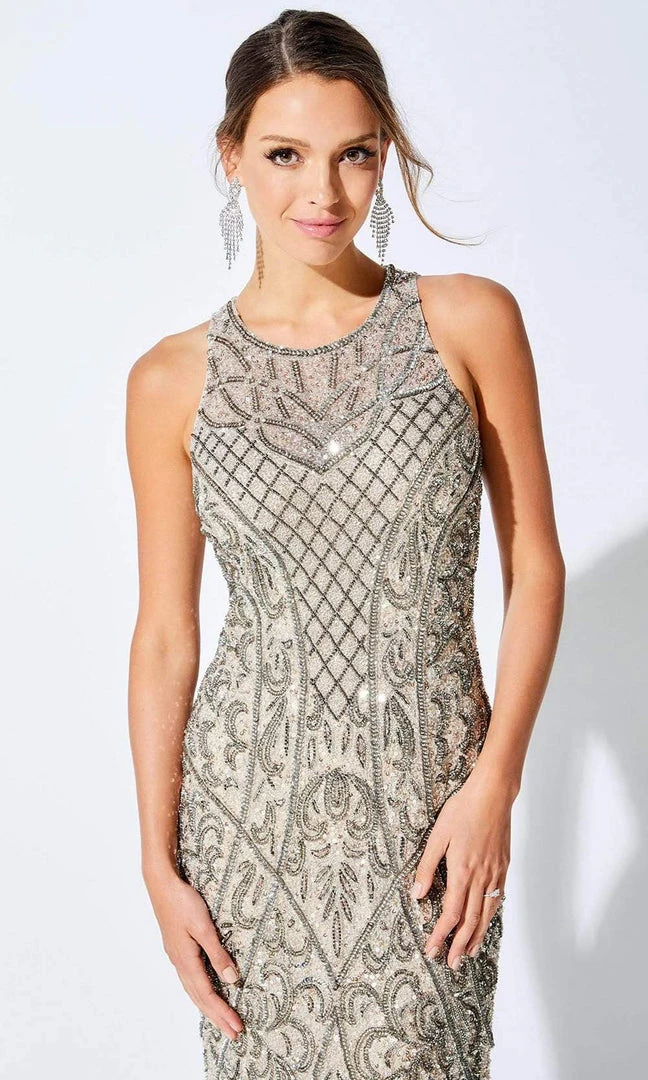 Ivonne D For Mon Cheri Ivonne D By Mon Cheri - Jewel Sheath Evening Dress 5 Ivonne D For Mon Cheri Ivonne D By Mon Cheri - Jewel Sheath Evening Dress