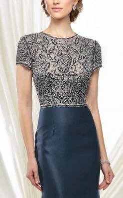 Ivonne D By Mon Cheri Long Mikado Fit And Flare Evening Dress 216D45