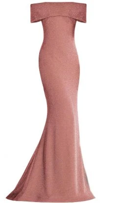 Janique - 2933 Off Shoulder Glitter Mermaid Gown 17 Janique - 2933 Off Shoulder Glitter Mermaid Gown