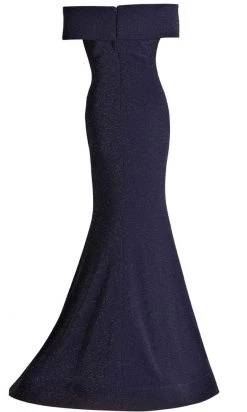 Janique - 2933 Off Shoulder Glitter Mermaid Gown 14 Janique - 2933 Off Shoulder Glitter Mermaid Gown
