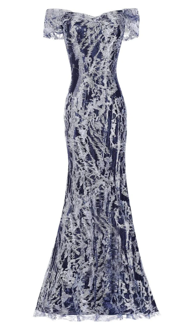 Janique - 62125 Metallic Ombre Trumpet Gown 5 Janique - 62125 Metallic Ombre Trumpet Gown