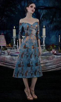 Janique 7621 - Off-shoulder Sweetheart Neck Evening Dress 7 Janique 7621 - Off-shoulder Sweetheart Neck Evening Dress