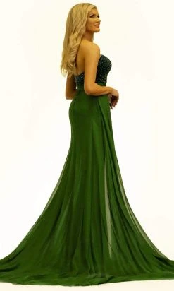 Johnathan Kayne - 2306 Plunging Sweetheart A-Line Evening Dress 7 Johnathan Kayne - 2306 Plunging Sweetheart A-Line Evening Dress
