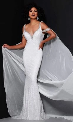 Johnathan Kayne - 2440 Sleeveless Sequined Gown