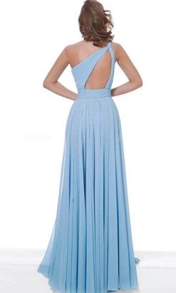 Jovani 02114 - Asymmetric Long Dress