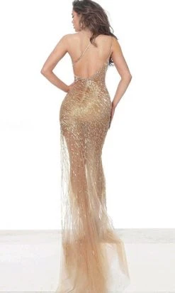 Jovani 02494 - Asymmetric Evening Gown 5 Jovani 02494 - Asymmetric Evening Gown