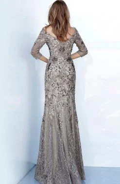 Jovani - 02766 Sweetheart Lace Applique Sheath Dress