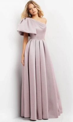 Jovani 04362 - Asymmetric Pleated Evening Gown 9 Jovani 04362 - Asymmetric Pleated Evening Gown