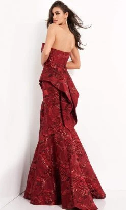 Jovani - 05020 Strapless Sweetheart Mermaid Dress