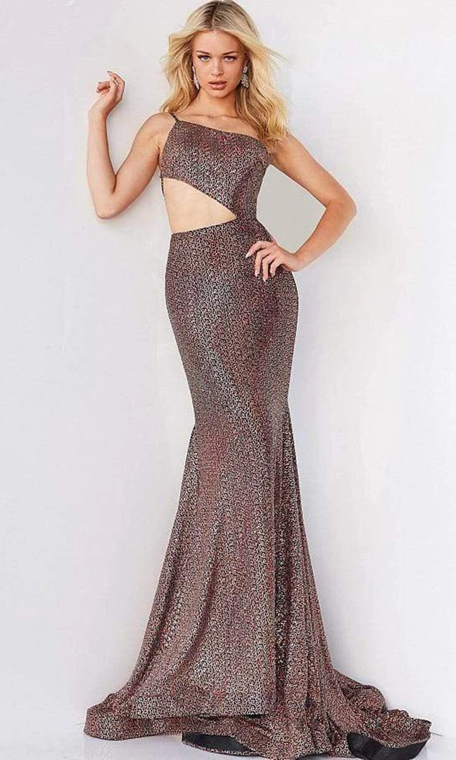 Jovani - 06422 Side Cut Out Sculpted Gown 3 Jovani - 06422 Side Cut Out Sculpted Gown