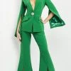 Jovani - 06922 Two Piece Collared Pantsuit 1 Jovani - 06922 Two Piece Collared Pantsuit