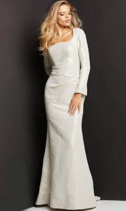 Jovani 06996 - Square Neck Mermaid Evening Gown