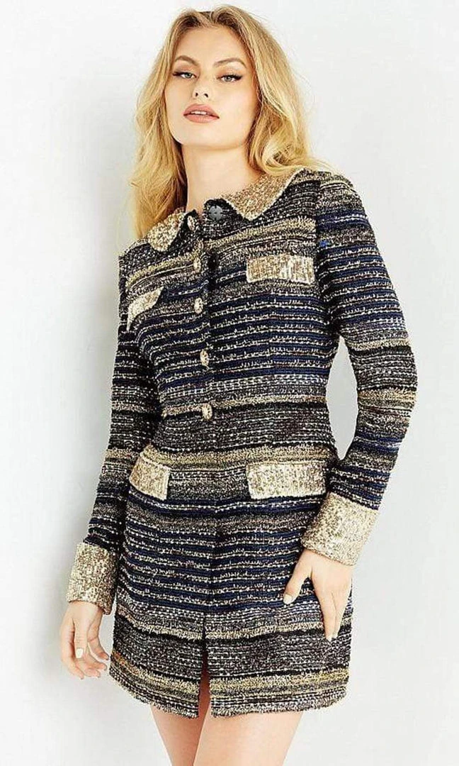 Jovani - 07057 Jewel Sheath Dress 5 Jovani - 07057 Jewel Sheath Dress