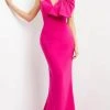 Jovani 07306 - Bow Accented Mermaid Evening Dress