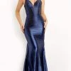 Jovani - 08157 Embellished Plunging Sweetheart Long Gown 2 Jovani - 08157 Embellished Plunging Sweetheart Long Gown