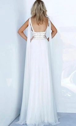 Jovani 2113 - Sleeveless Deep V-neck Evening Dress 5 Jovani 2113 - Sleeveless Deep V-neck Evening Dress