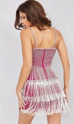 Jovani 23293 - Sleeveless Crystal Cocktail Dress