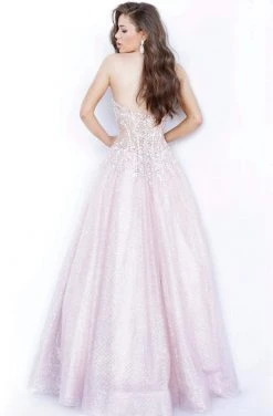 Jovani - 3621 Strapless Embellished Sweetheart Ballgown