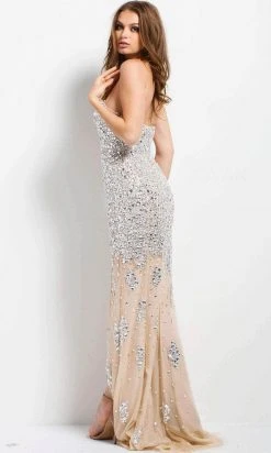 Jovani 4247 - Bejeweled High Slit Prom Dress 7 Jovani 4247 - Bejeweled High Slit Prom Dress
