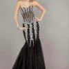 Jovani 5908 Strapless Sweetheart Corset Illusion Bodice Mermaid Gown 1 Jovani 5908 Strapless Sweetheart Corset Illusion Bodice Mermaid Gown