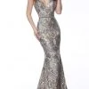 Jovani 67347 - Embellished Mermaid Prom Dress
