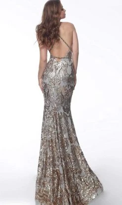 Jovani 67347 - Embellished Mermaid Prom Dress
