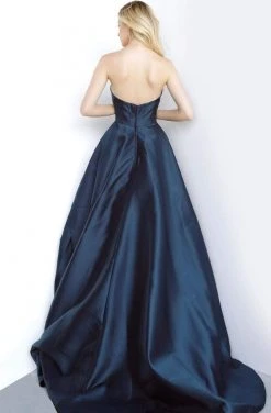 Jovani - 68377 Strapless Sweetheart Ballgown With Train