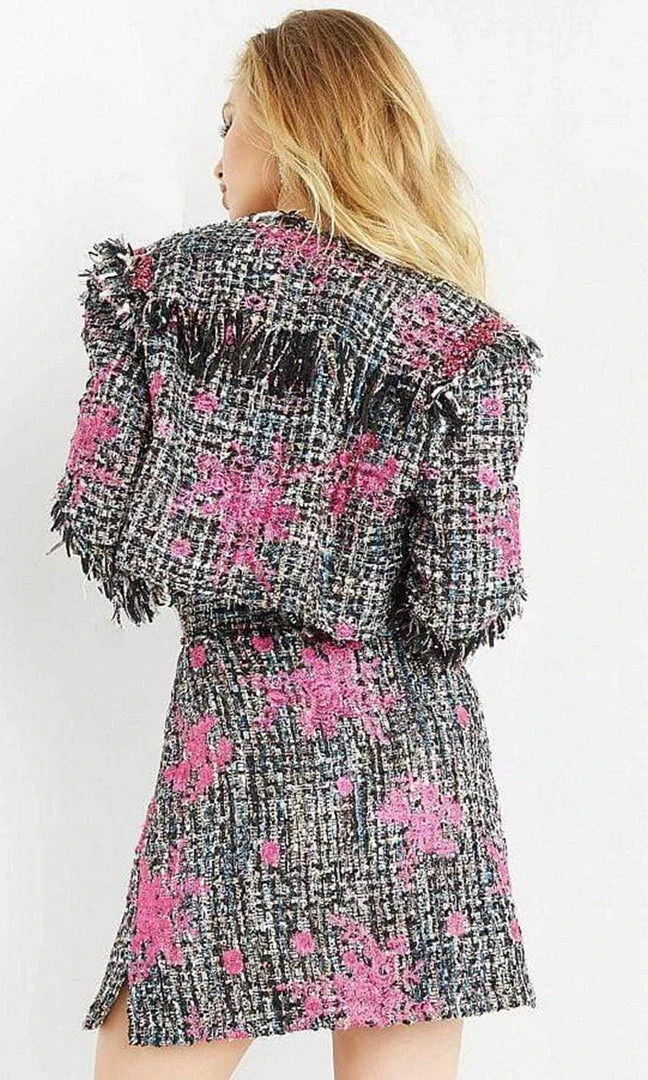 Jovani - M02148 Straight Two-Piece Dress 4 Jovani - M02148 Straight Two-Piece Dress